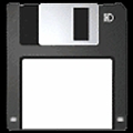 AQUA ICONS DRIVE FLOPPY